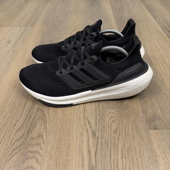 Adidas Ultraboost Light Shoes Mens Size 11.5 Black Running Sneakers AGY9351 main image 11